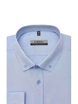 Сорочка мужская длинный рукав GREG 220/231/2261/Z/P/b  фото 3