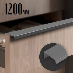 Ручка CAPPIO RT001, L=1200 мм, м/о 1160 мм, цвет графит