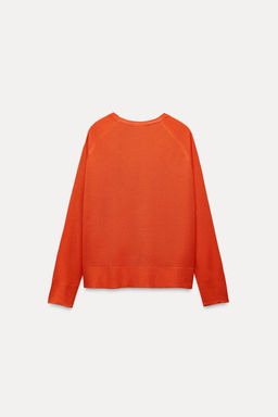 PLAIN FINE KNIT SWEATER - Zara фото 19