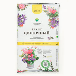 Грунт Цветочный «Торфяная поляна», 5 л