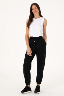 Kad_n Siyah Jogger E_ofman Alt_