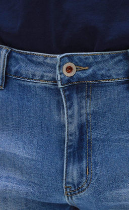 Джинсы F411-0178R l.blue - Fine joyce фото 6