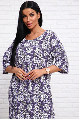 Туника махра (01020, сиреневый)