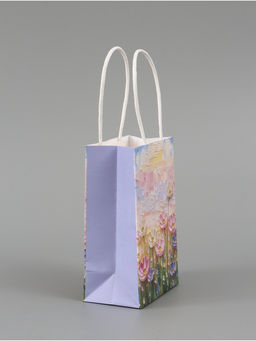 Цена за 4 шт. Пакет подарочный «Нежные цветы»,10 × 15 × 6 см