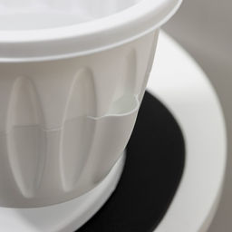 Кашпо многоярусное Plast-Avenue «Каскад», 3 шт., 700 мл, пластик, белое