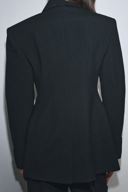 ZW COLLECTION TAILORED BUTTON BLAZER - Zara фото 3