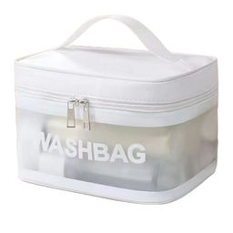 Kristaller Косметичка Washbag suitcase, белый