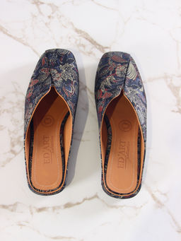 Мюли 1007.тунит205bl.Черный феникс