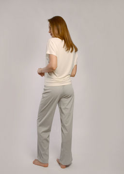 Брюки ПАЛАЦЦО (серый №3) - Ивановская трикотажная компания фото 2