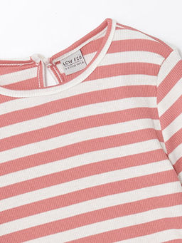 Bisiklet Yaka K?z ?ocuk Ti??rt - Waikiki фото 2