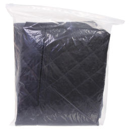 Автогамак для перевозки животных "Место Бро", цвет черный, влагозащ. ткань, ремень для крепл. к ошейнику, 133*140см