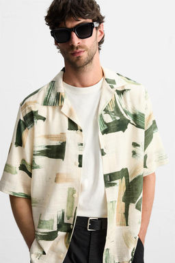 ABSTRACT PRINT SHIRT - Zara фото 5