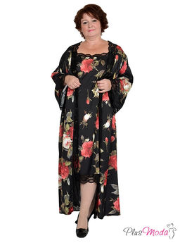 Халат Модель №751 размеры 44-84 - Plusmoda фото 2