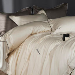 КПБ Mency Winni Mark Cross Бархатный сатин MENWMC003 2 спальный