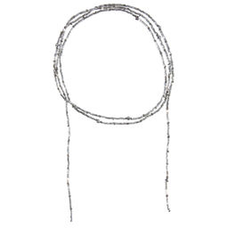 Klart набор для бисероплетения 11-503 Чокер. Серебряный шнурок