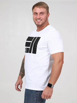 Мужская футболка Маркировка белая - Modellini фото 4