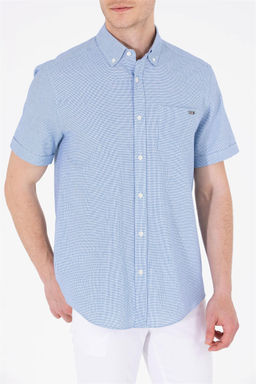 U. S. Polo Assn Мужская рубашка Saks с коротким рукавом - U.s. polo assn фото 13
