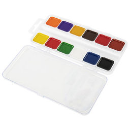 Краски акварельные BRAUBERG KIDS, медовые, 12 цветов