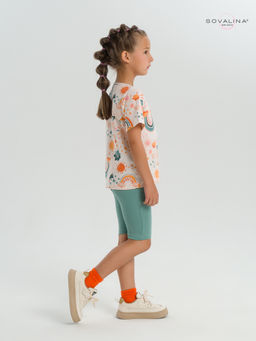 Костюм Актив радуга бохо-изумруд - Sovalina фото 8