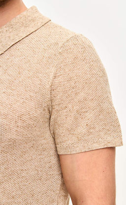 Футболка лен F111-07LN l.beige - Fine joyce фото 5