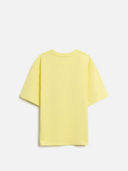 ACOOLA / Футболка детская для мальчиков Buru бледно-желтый  фото 2