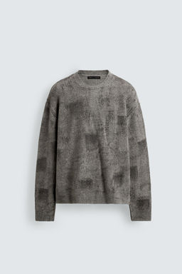 BRUSHED PRINTED JUMPER