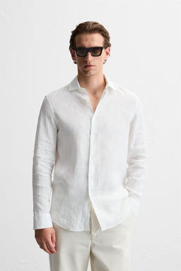 100% LINEN SHIRT - Zara фото 2