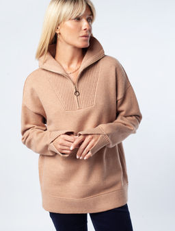 Джемпер из пряжи с кашемиром - Vilatte фото 7