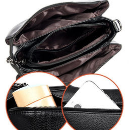 KAIDIFEINIROO Сумка женская с двумя ремнями 8691 фото 23