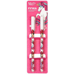 Ручка пиши стирай, 2 штуки, «Минни Маус и единорог»