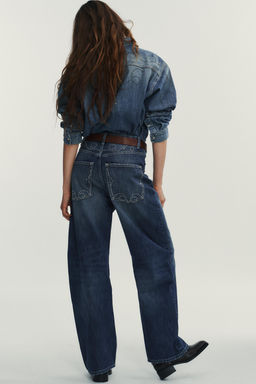 TRF JEANS WITH METAL STUDS