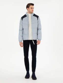 Lacivert _ift Tarafl_ Kaz T_y_ Mont