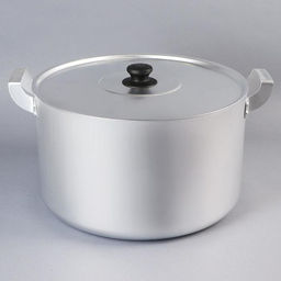 Цена за 2 шт. Кастрюля, 15 л, металлическая крышка, алюминий