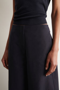 PANTAL?N CROPPED DE ALGOD?N BARREL LEG - H&m фото 6