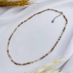 Бусы-Чокер из ботсванского Агата 38 см +