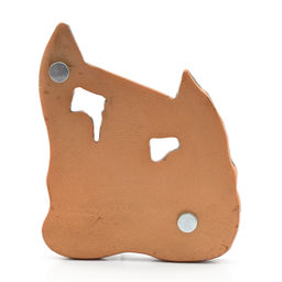 Магнит с самоцветами "Нефтяная вышка" 85*100мм Радуга камня