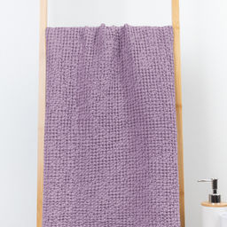 Полотенце 23С68-ШР/у. 75*130 "Зефир" цв. 1929 рис. 415 светло-сиреневый