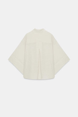CAMISA CUADROS ZW COLLECTION / Beige - Zara фото 6