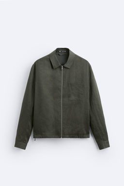 100% LINEN JACKET - Zara фото 17