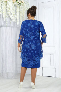 Платье Ninele 7431-Р темно-синий - Mira fashion фото 1343