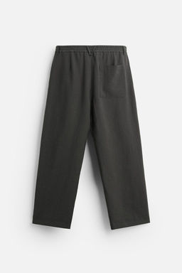 LYOCELL BLEND TROUSERS - Zara фото 24