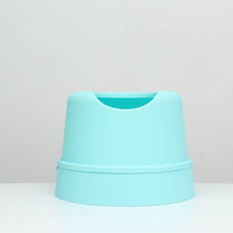 Туалет для кошек закрытый 47 x 47 x 35 см, бирюзовый - Пижон фото 2