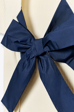 RIBBED KNIT TOP WITH BOW - Zara фото 8