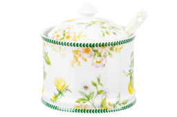 Сахарница 320 мл 9*9*10 см Лимоны + ложка, NEW BONE CHINA - Elan gallery фото 5