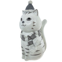 Фигурка декоративная "Кот", L13 W12 H25 см, 2в.