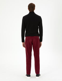 Bordo Carrot Fit Kanvas Pantolon - Pierre cardin фото 4