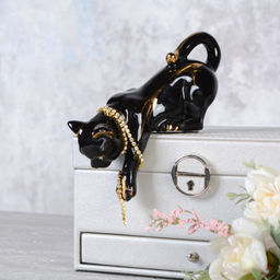 Статуэтка Кошка черная 17 см / B3020-4A /уп 60/ - Галеонтрейд фото 3