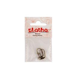 Zlatka Швензы FMK-H01 16 х 9 мм 5 х 2 шт 04 под золото  фото 3