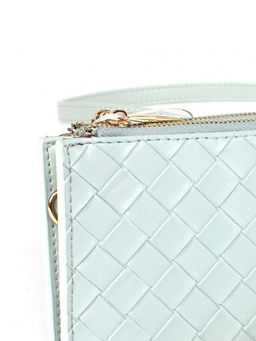 Сумка женская искусственная кожа DJ-СМ 7463-STARLIGHT BLUE, 3отд, плечевой ремень, голубой SALE 265269 - Adelia фото 8