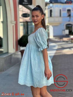 Платье женское из хлопка - Fiona фото 3